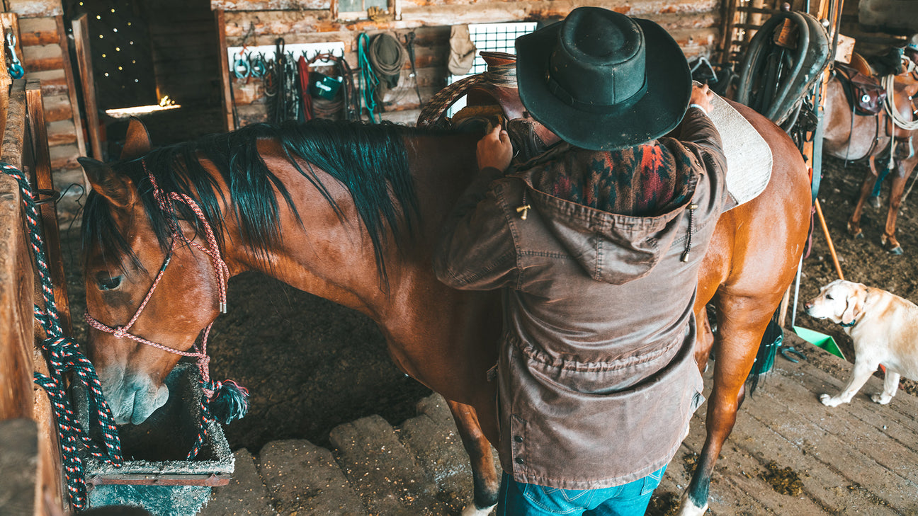 Enjoy the rugged look of the west with our Vintage Canyonland Collection, like our Rancher Jacket. 