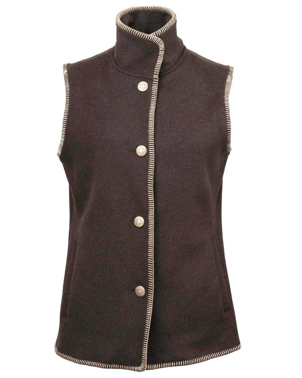 Outback Trading Company Women’s Susan Vest Brown / SM 29922-BRN-SM 789043429275