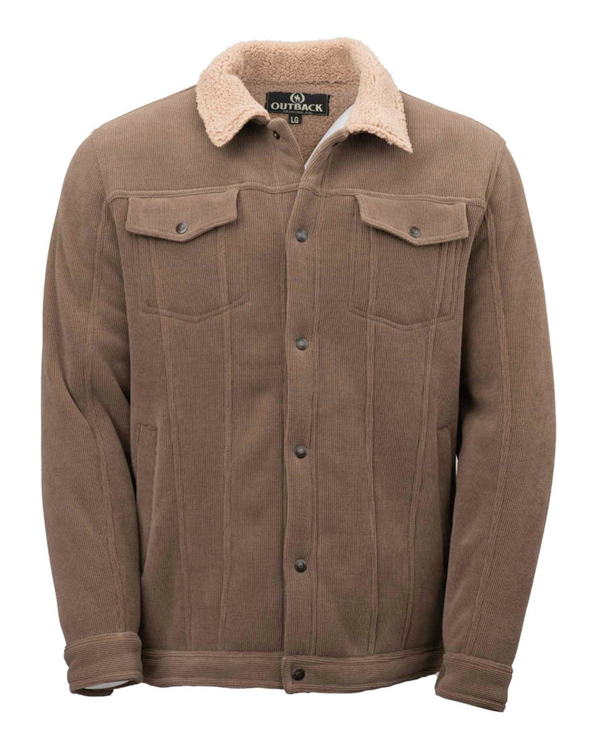 Outback Trading Company Men’s Cillian Jacket Brown / SM 29902-BRN-SM 789043428681 Coats & Jackets