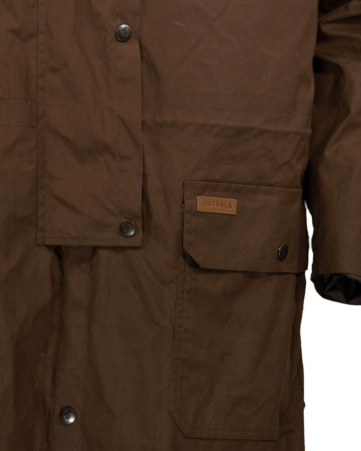 Outback Trading Company Men’s Wax Cotton Duster Coat Coats & Jackets