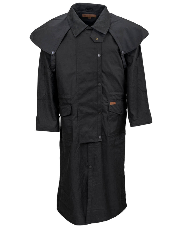 Outback Trading Company Stockman Duster Coat Black / XS 2056-BLK-XS 089043131988 Duster Coats