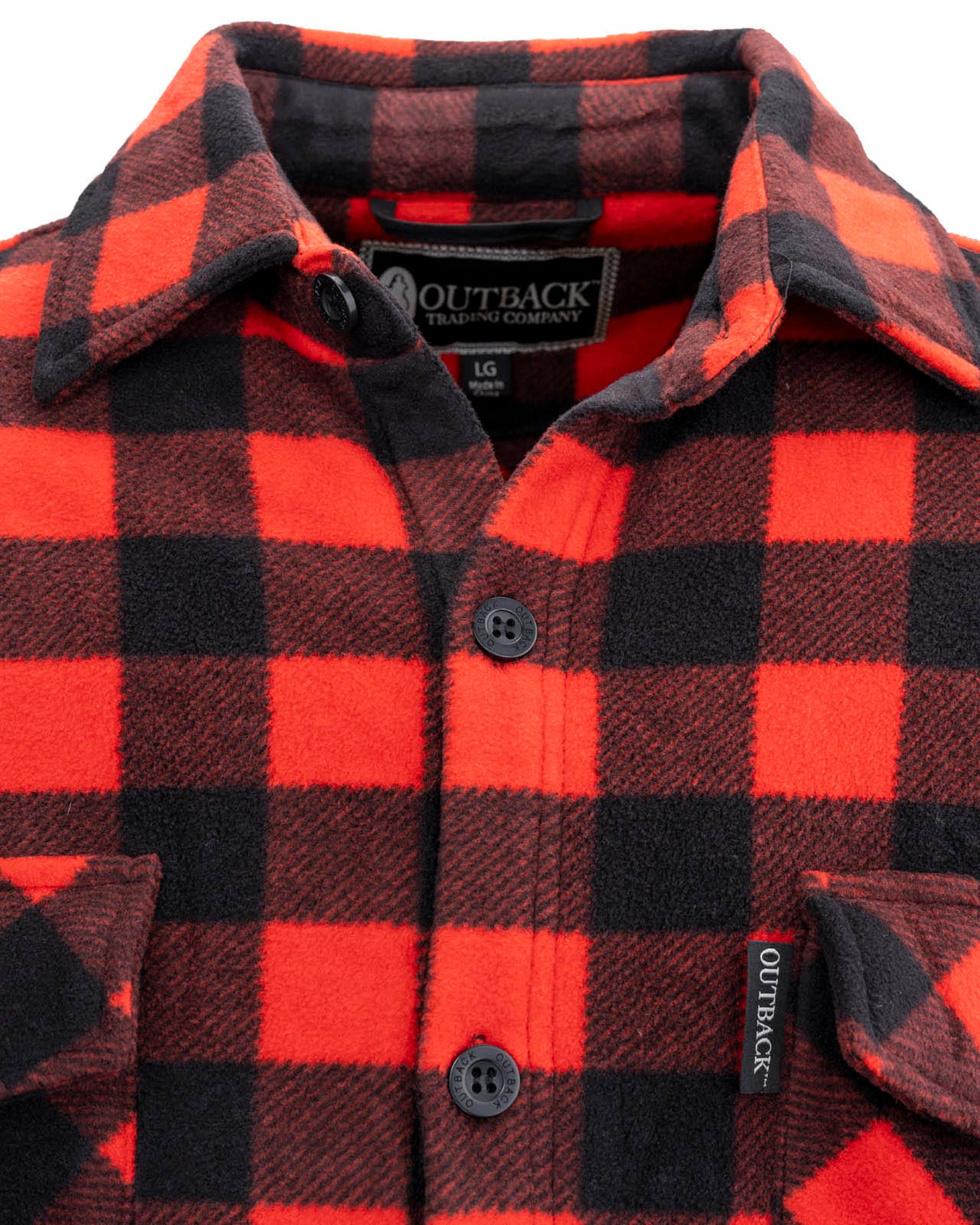 Outback Trading Company Men’s Fleece Big Shirt Fleece