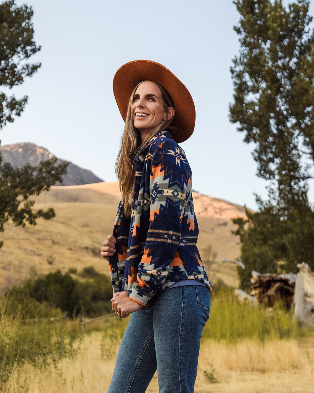 Outback Trading Company Women’s Aurora Big Shirt Fleece Fleece