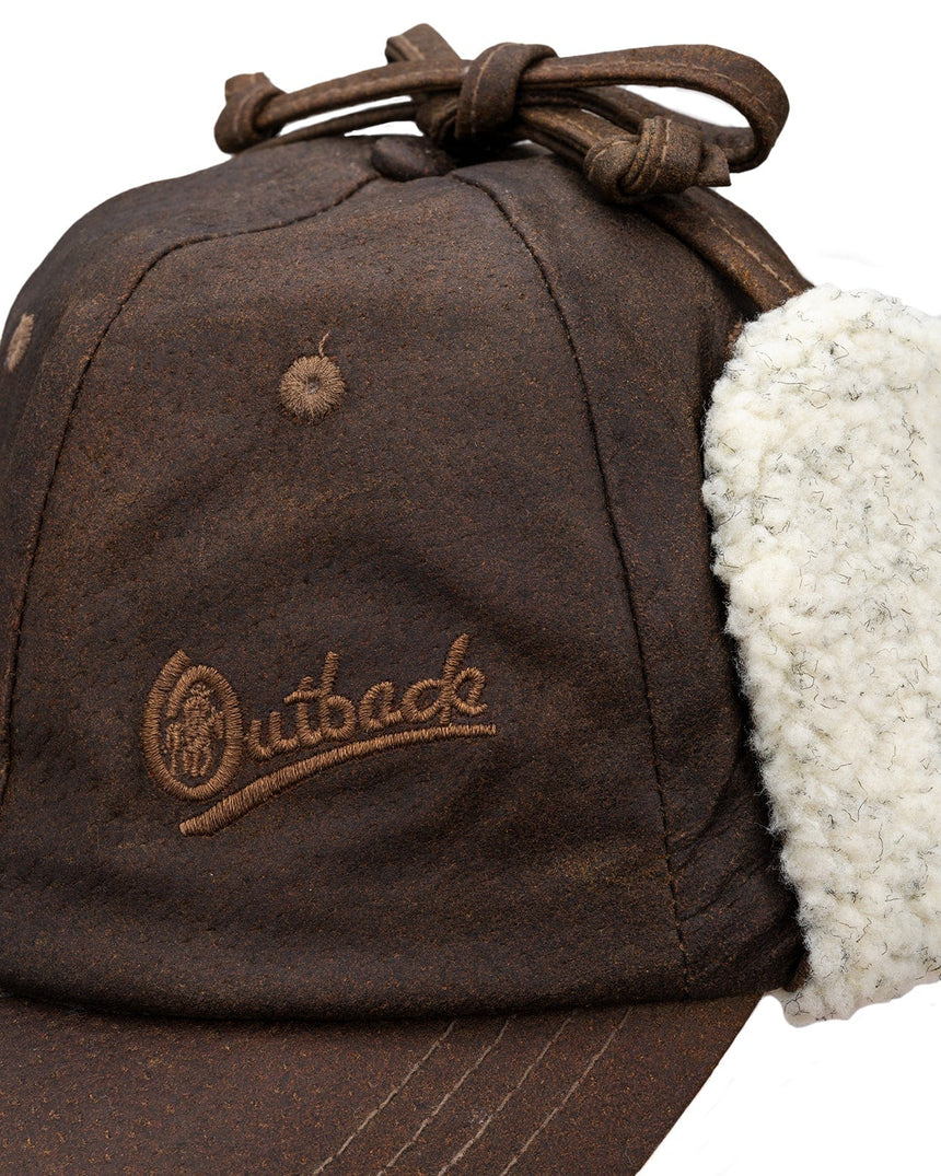 Outback Trading Company Leather McKinley Cap Hats