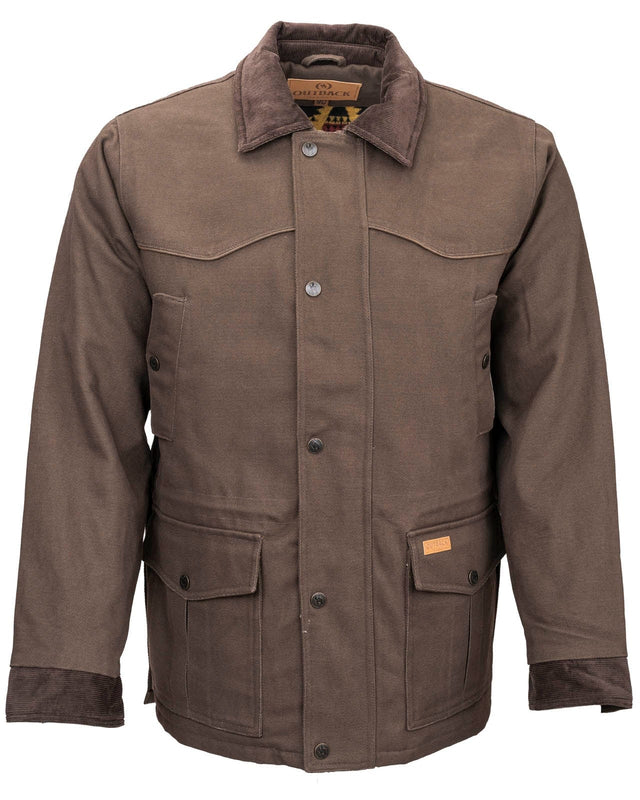 Outback Trading Company Men’s Cattleman Jacket Brown / MD 29757-BRN-MD 789043402537 Jackets