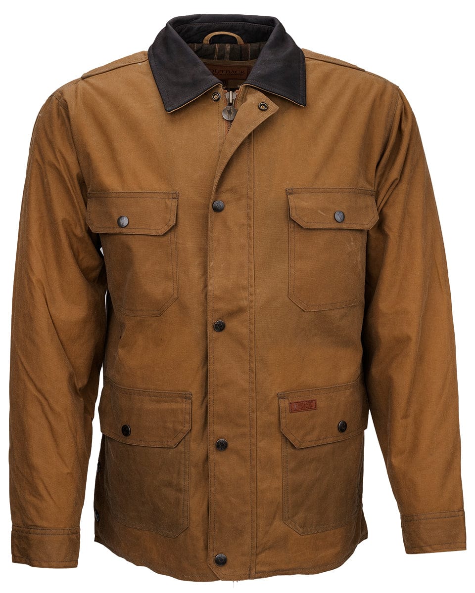 Outback Trading Company Men’s Gidley Jacket Field Tan / SM 2146-FTN-SM 789043422412 Jackets