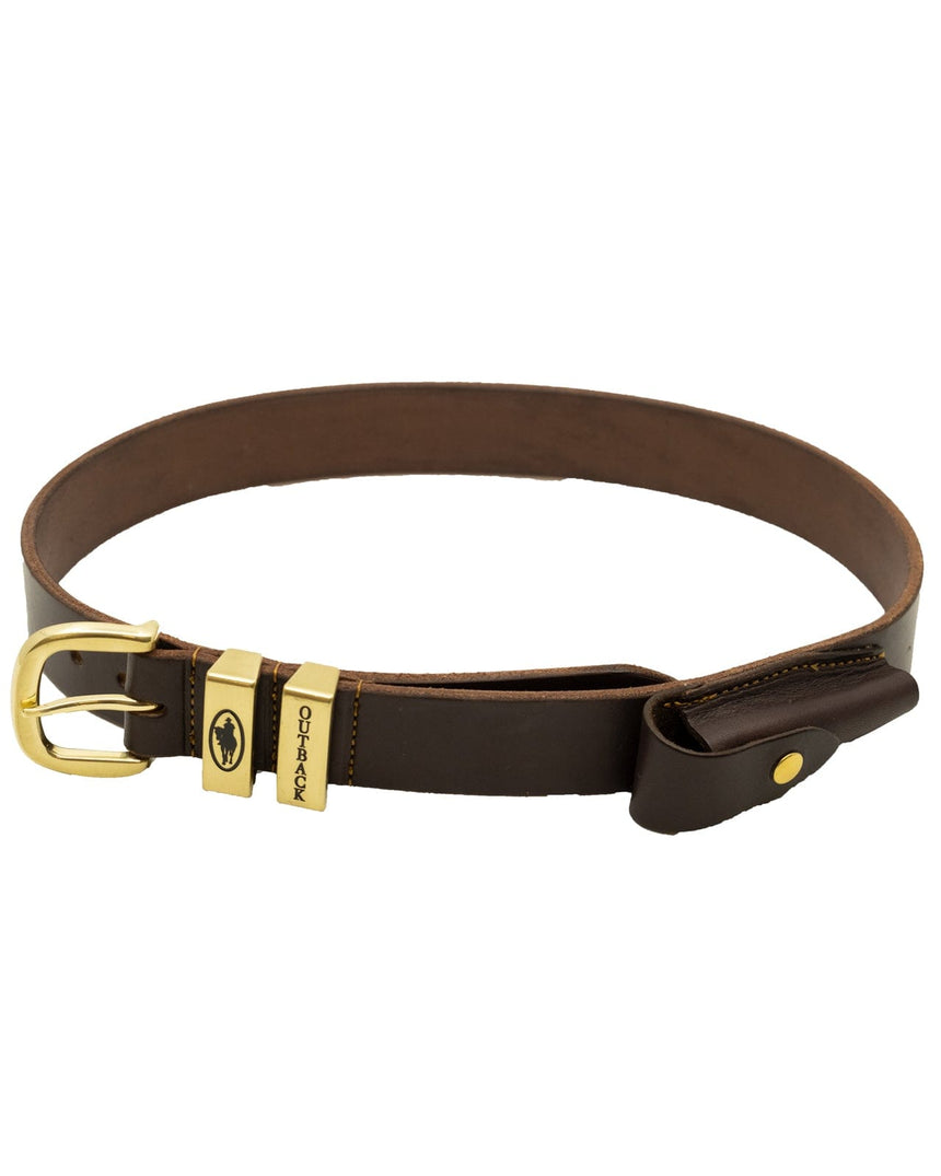 Outback Trading Company Bushcraft Leather Belt Leather Belts