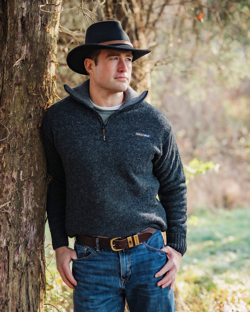 Outback Trading Company Signature Leather Belt Leather Belts