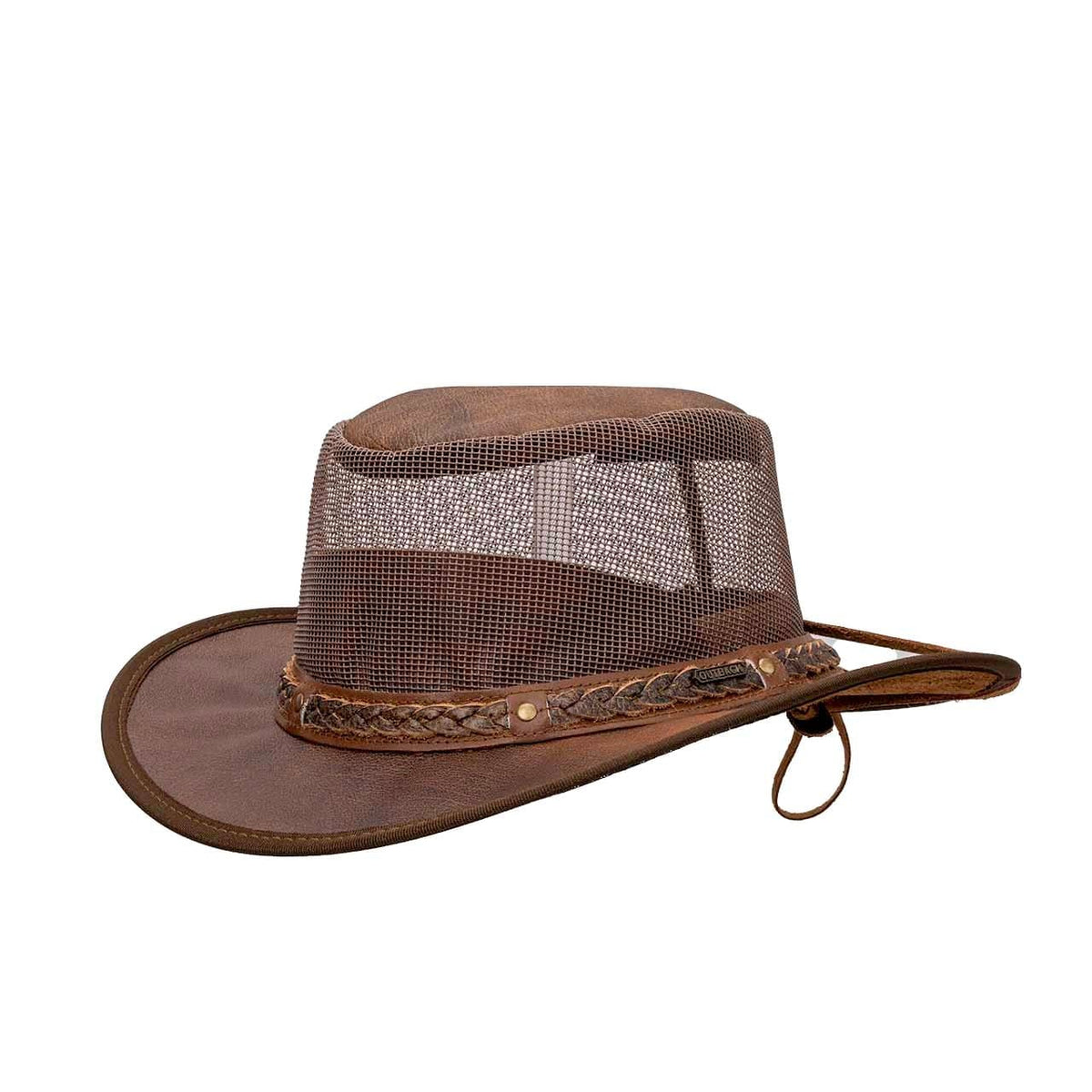 Outback Wagga Wagga - Leather Outdoorsman Hat (closeout)