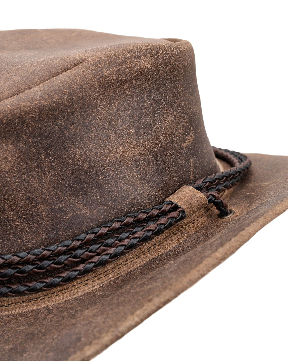 Outback Trading Company Dawson Leather Hat Leather Hats