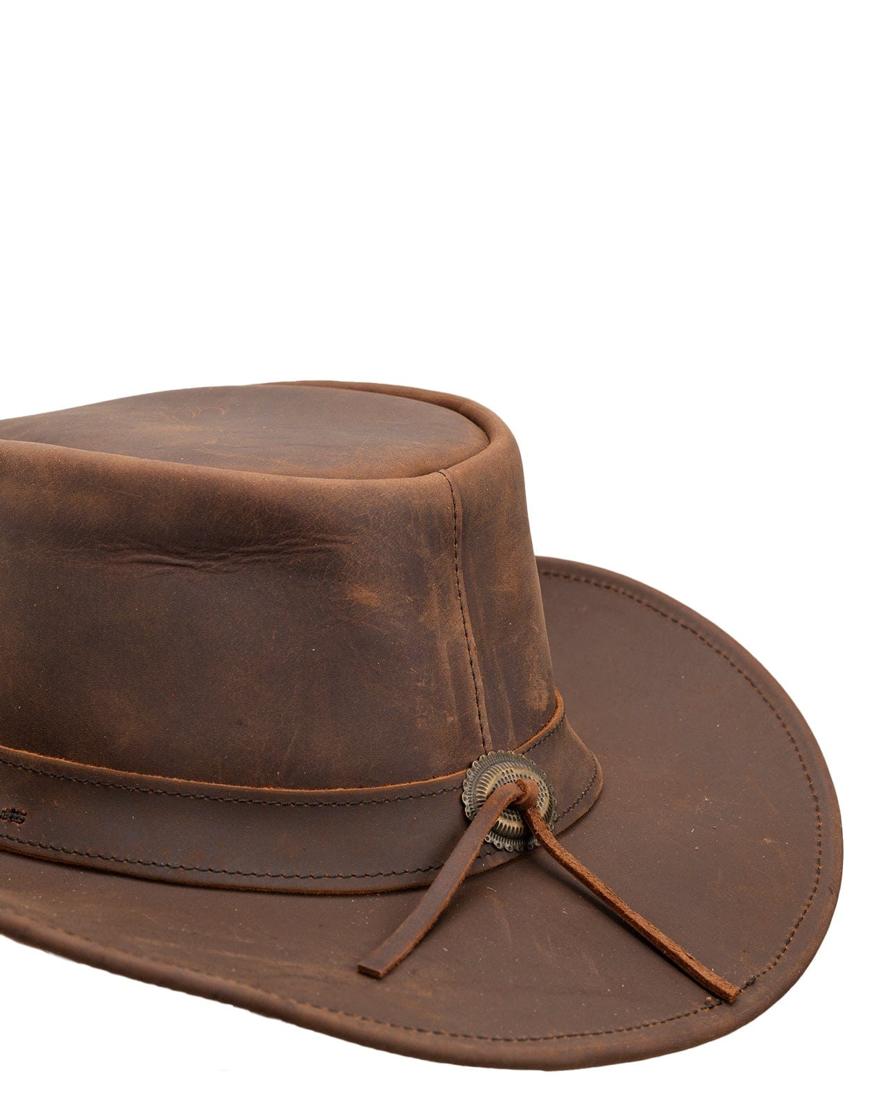 Outback Trading Company Hemlock Leather Hat Leather Hats