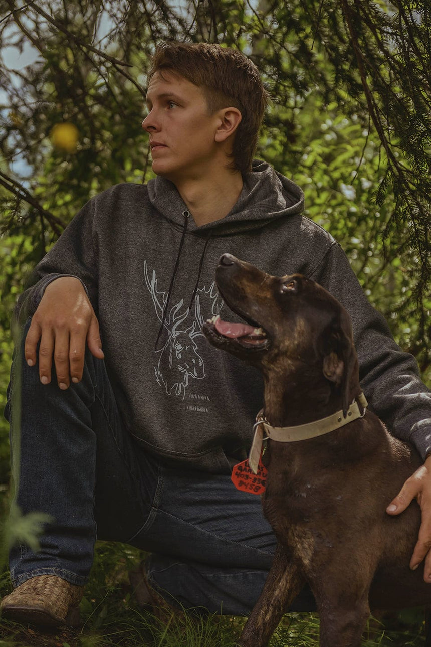 Outback Trading Company Moose Hoodie