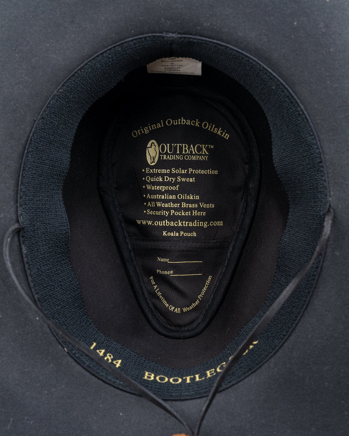 Outback Trading Company Grizzly Oilskin Hat Oilskin Hats