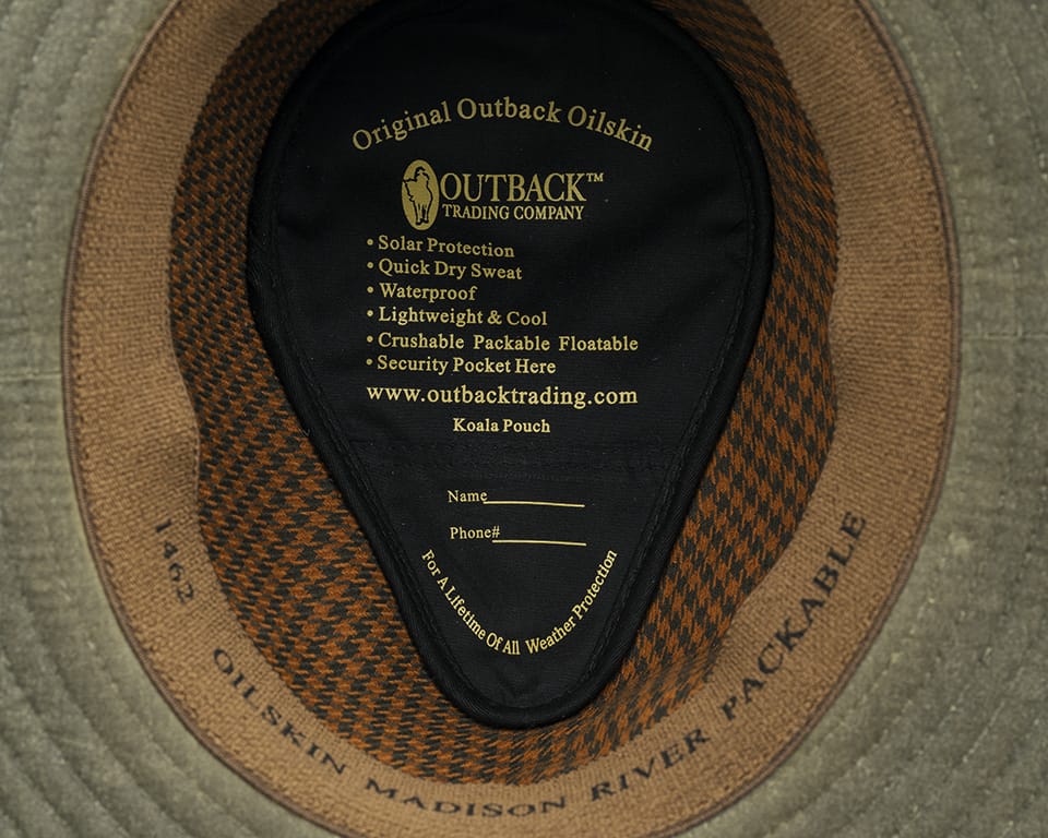 Outback Trading Company Madison River Oilskin Hat Oilskin Hats
