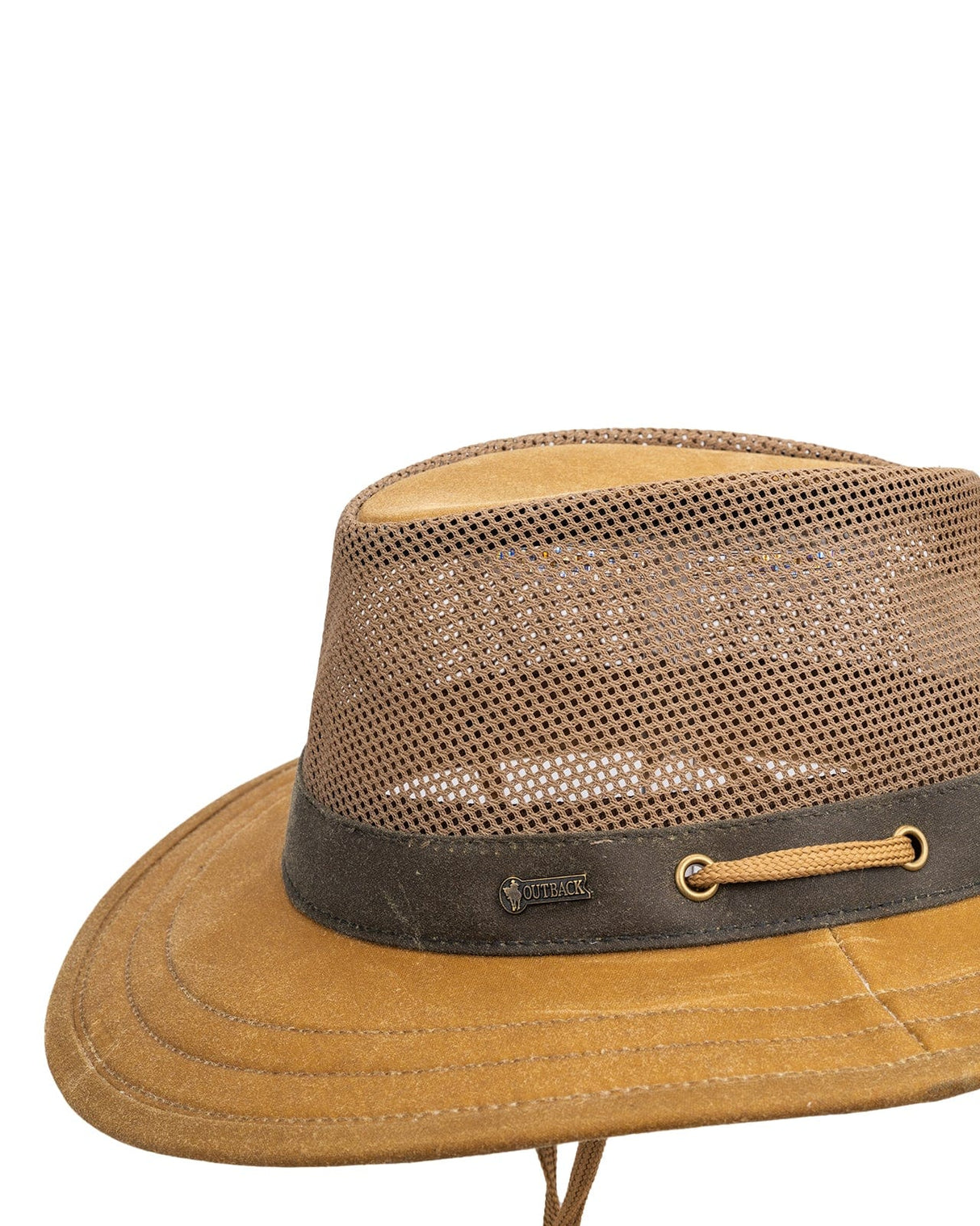 Outback Trading Company Willis With Mesh Oilskin Hat Oilskin Hats