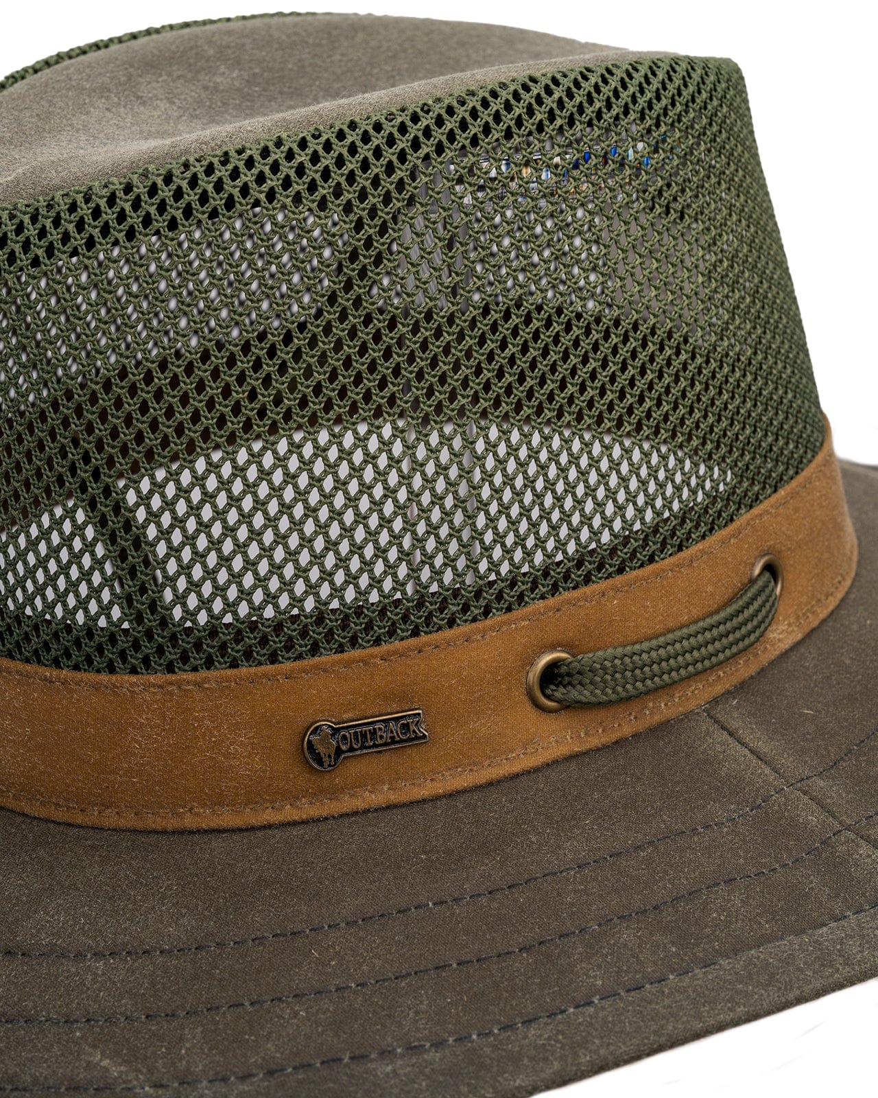 Outback Trading Company Willis With Mesh Oilskin Hat Oilskin Hats