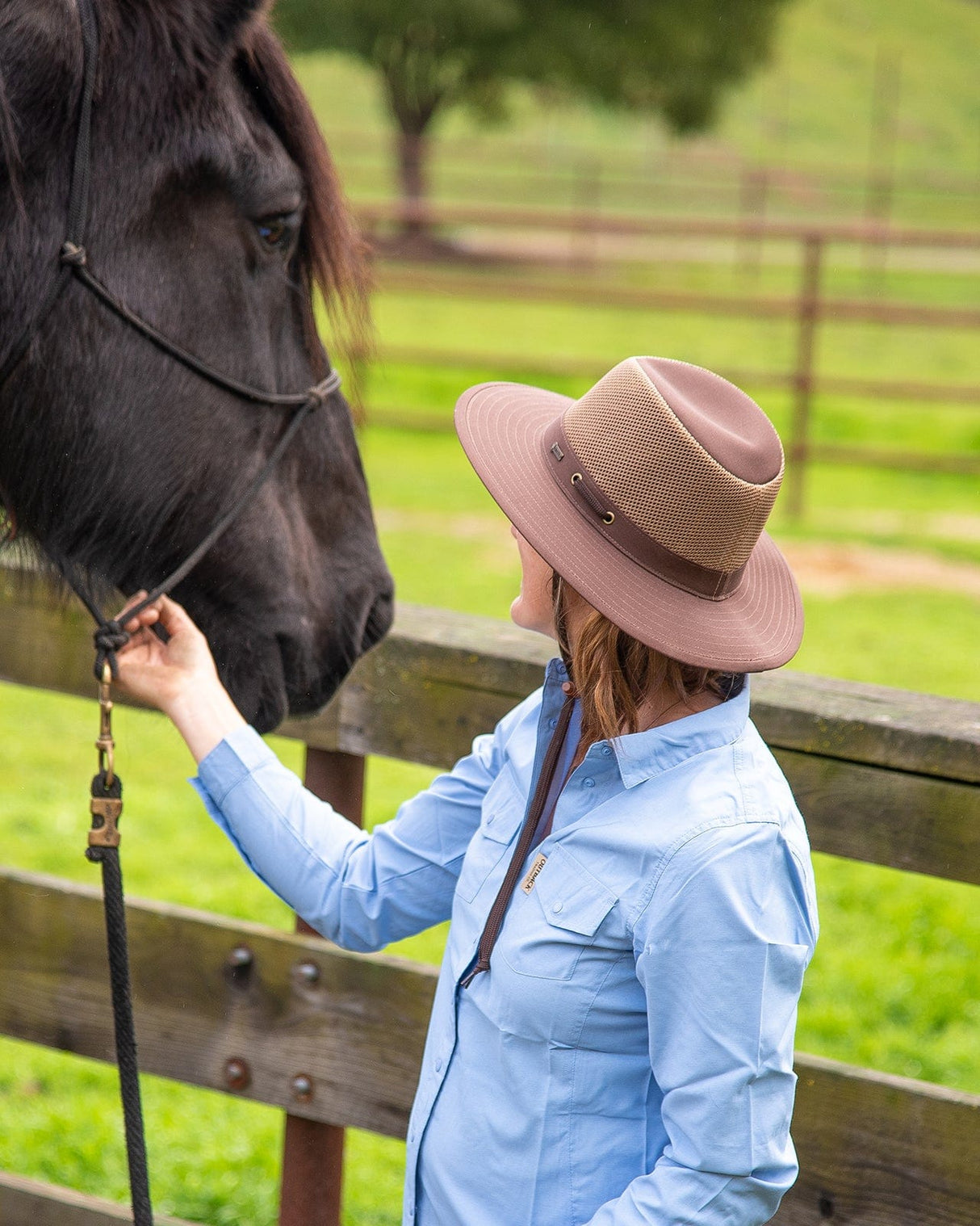 Outback Trading Company River Guide with Mesh Hat (II) Outdoor Hats