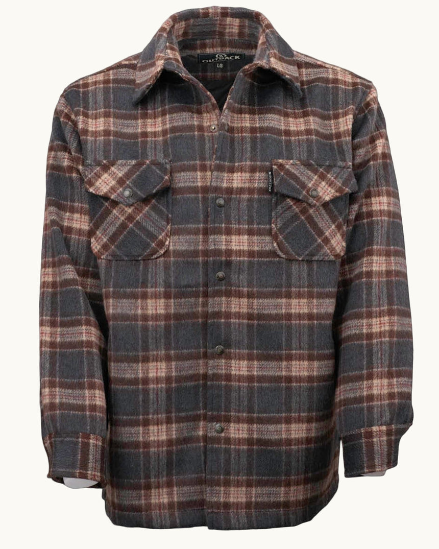 Outback Trading Company Men’s Cyrus Jacket Red / SM 29934-RED-SM 789043429886