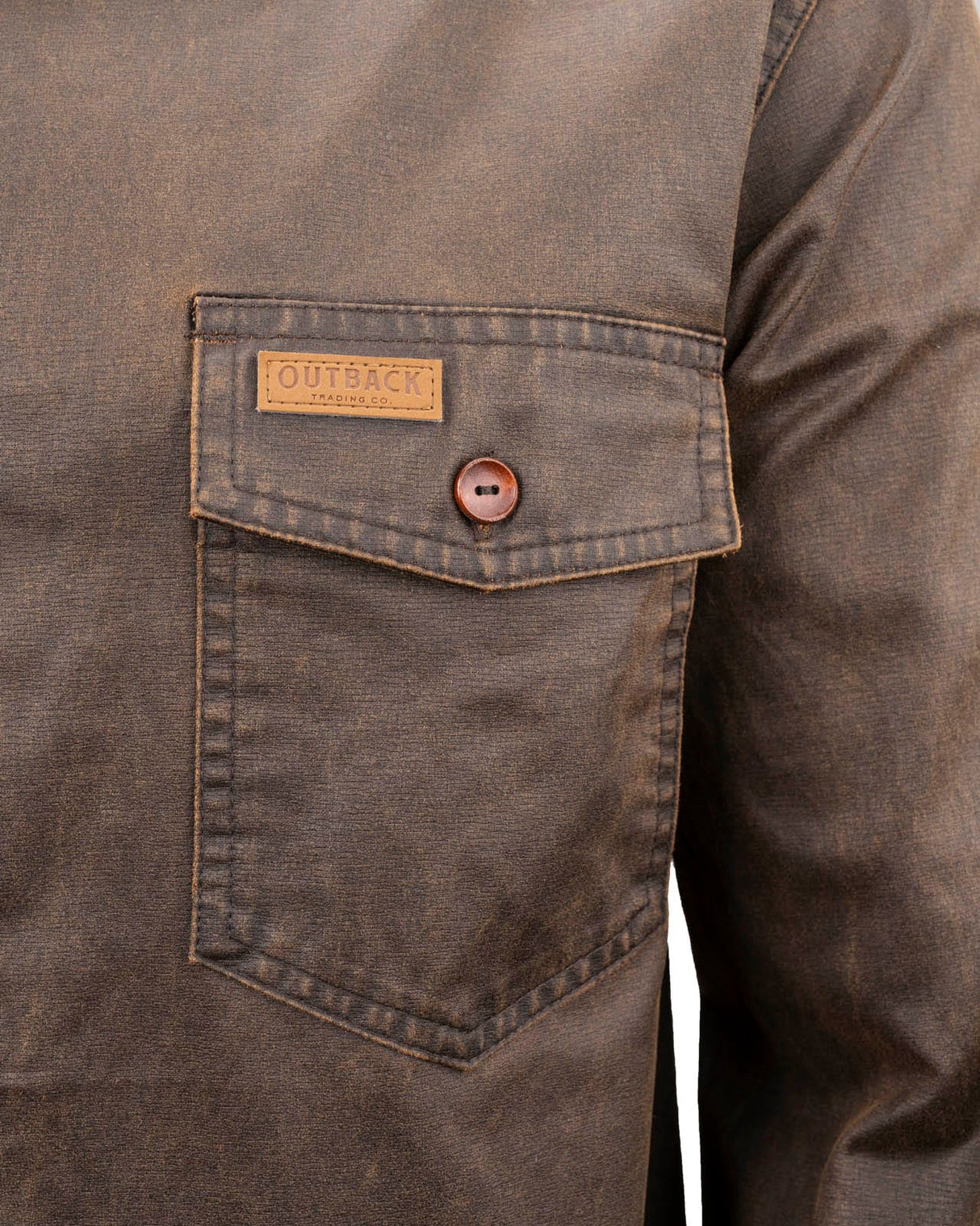 Outback Trading Company Men’s Arkansas Shirt Jacket Shirt Jackets