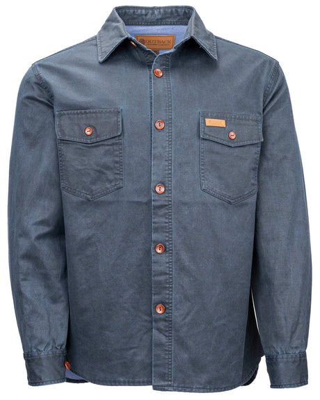 Outback Trading Company Men’s Arkansas Shirt Jacket Navy / MD 2806-NVY-MD 789043386134 Shirt Jackets