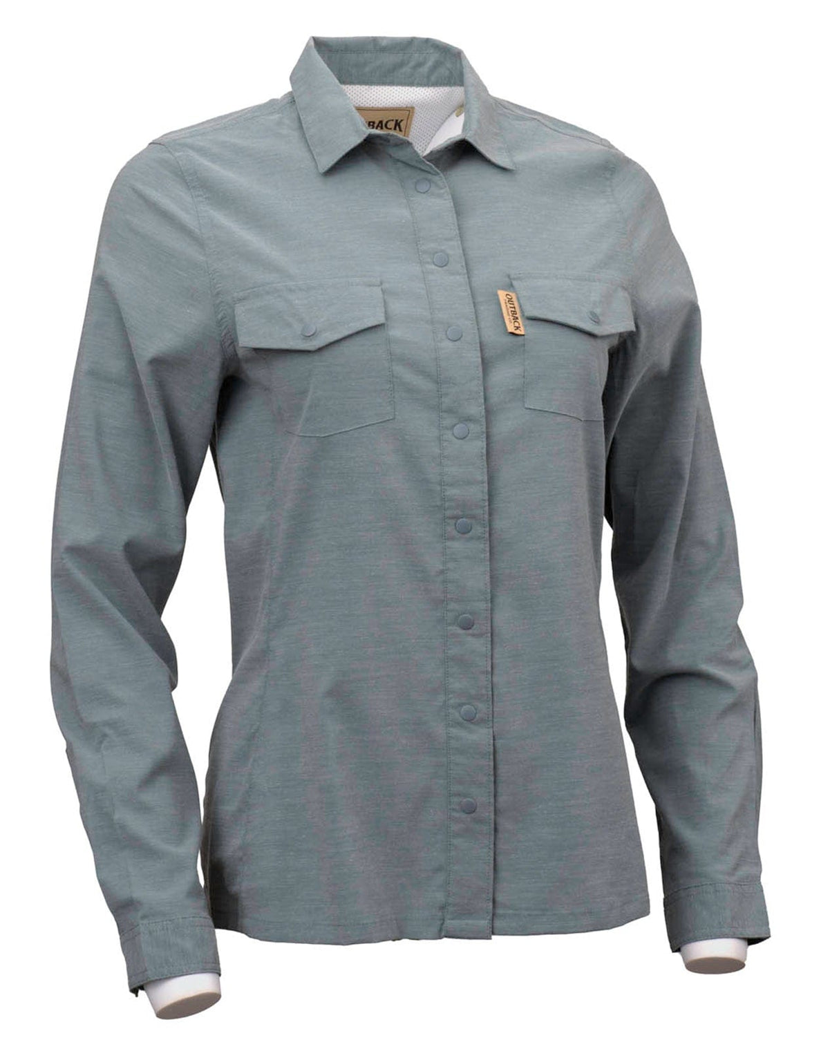 Outback Trading Company Sierra Snap Bamboo Shirt Shirt