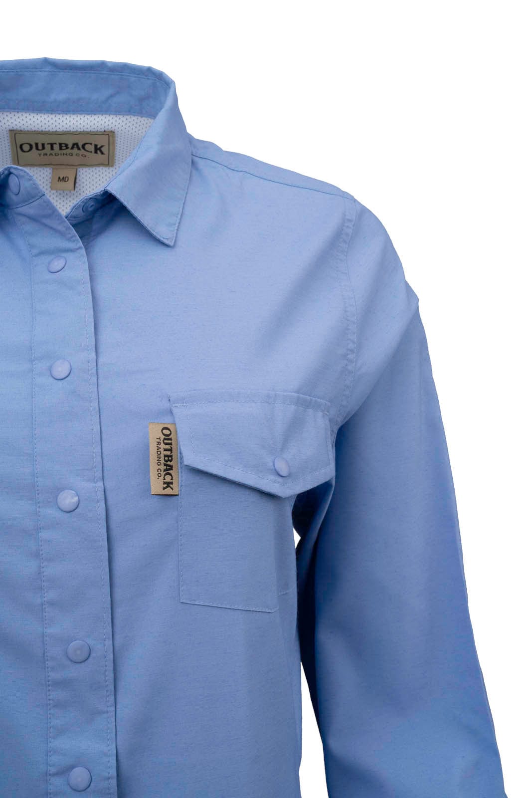 Outback Trading Company Sierra Snap Bamboo Shirt Shirt