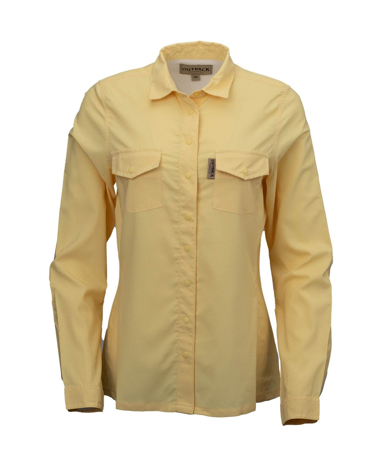 Outback Trading Company Sierra Snap Bamboo Shirt Yellow / SM 40315-YLW-SM 789043432503 Shirt