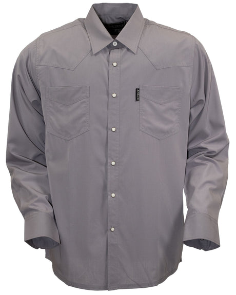 Outback Trading Company Men’s Mesa Bamboo Shirt Grey / MD 35022-GRY-MD 789043401295 Shirts