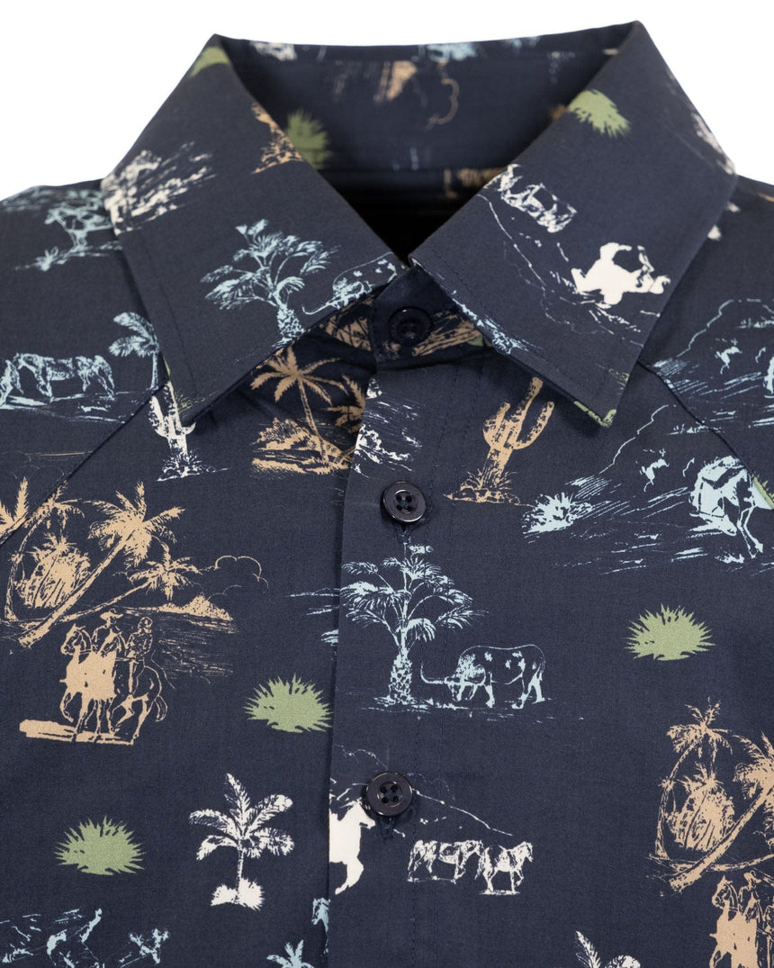 Outback Trading Company Men’s Jaxon Short Sleeve Button Up Shirt Shirts