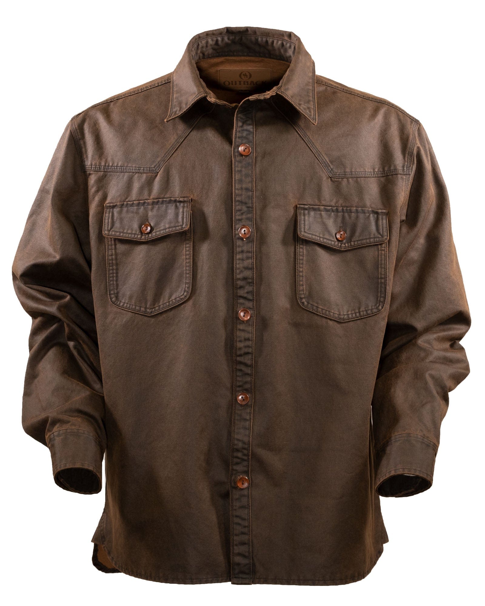 Westport Lifestyle Melange Soft Cotton-Blend Overshirt