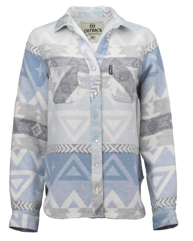 Outback Trading Company Women’s Camile Shirt Sky Blue / SM 40257-SKB-SM 789043436679 Shirts & Tops