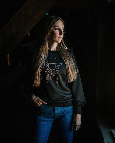 Outback Trading Company Women’s Jordan Crewneck Sweatshirt Shirts & Tops