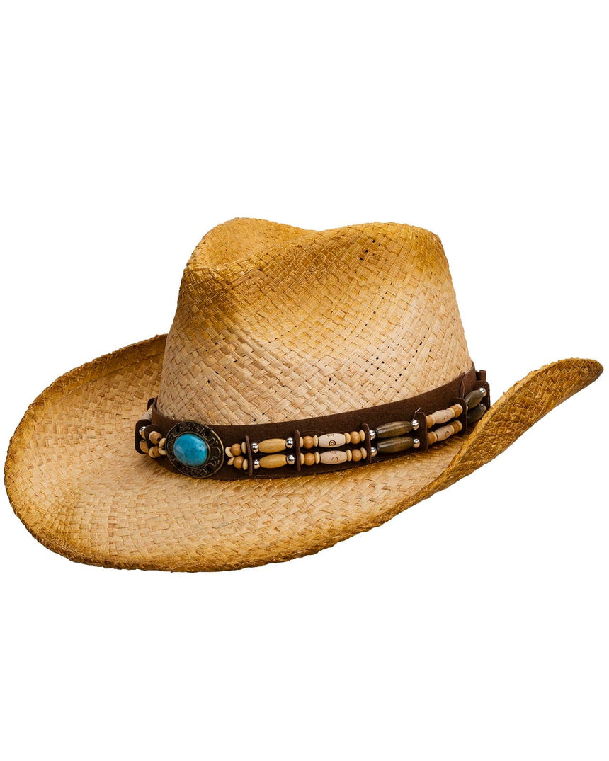 Outback Trading Company Socorro Straw Hat Tea / S/M 15063-TEA-S/M 089043678193 Straw Hats