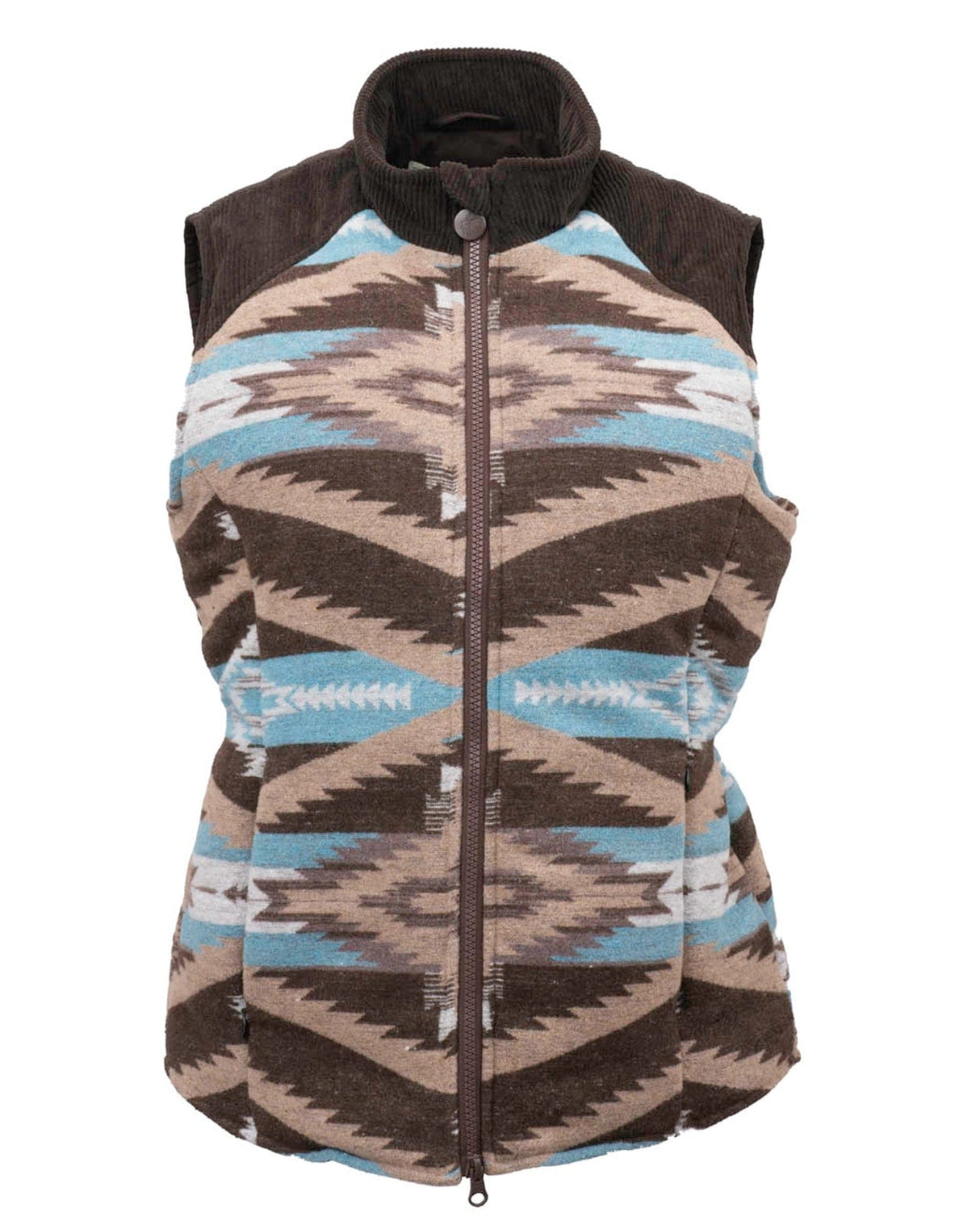 Outback Trading Company Ladies’ Maybelle Vest Light Brown / SM 29629-LBN-SM 789043426717 Vests