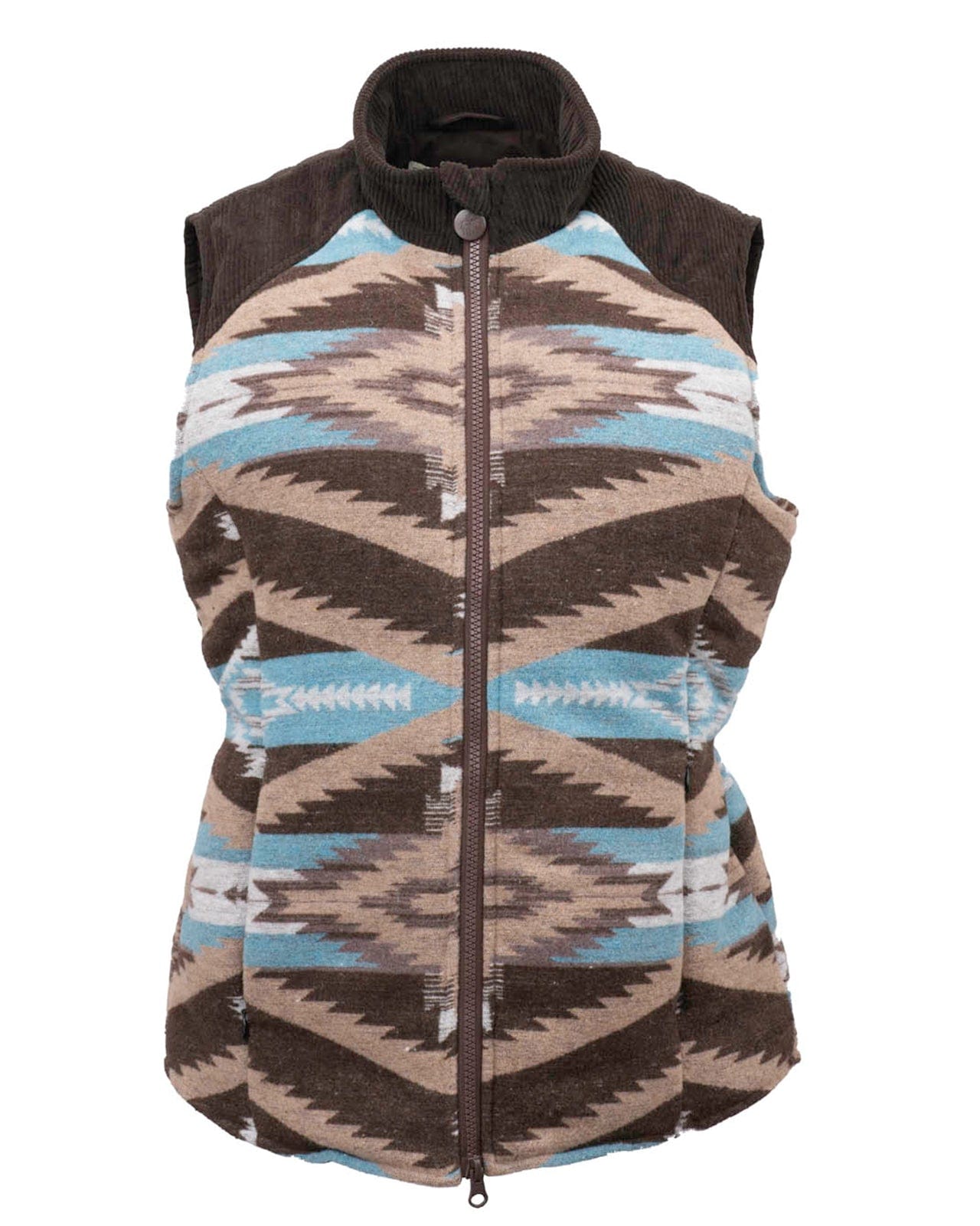 Outback Trading Company Ladies’ Maybelle Vest Light Brown / SM 29629-LBN-SM 789043426717 Vests