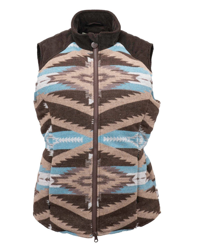 Outback Trading Company Ladies’ Maybelle Vest Light Brown / SM 29629-LBN-SM 789043426717 Vests