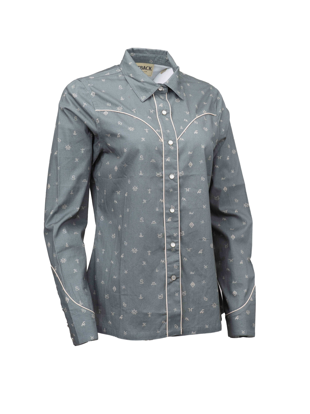 Outback Trading Company Women’s Cattle Brand Shirt