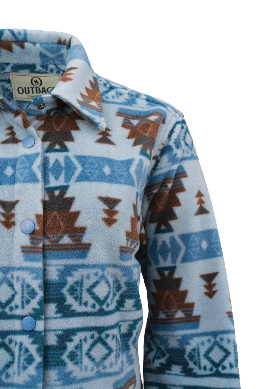 Outback Trading Company Women’s Skyler Fleece Big Shirt