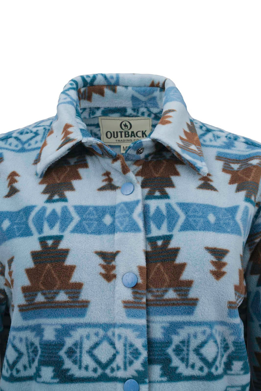 Outback Trading Company Women’s Skyler Fleece Big Shirt
