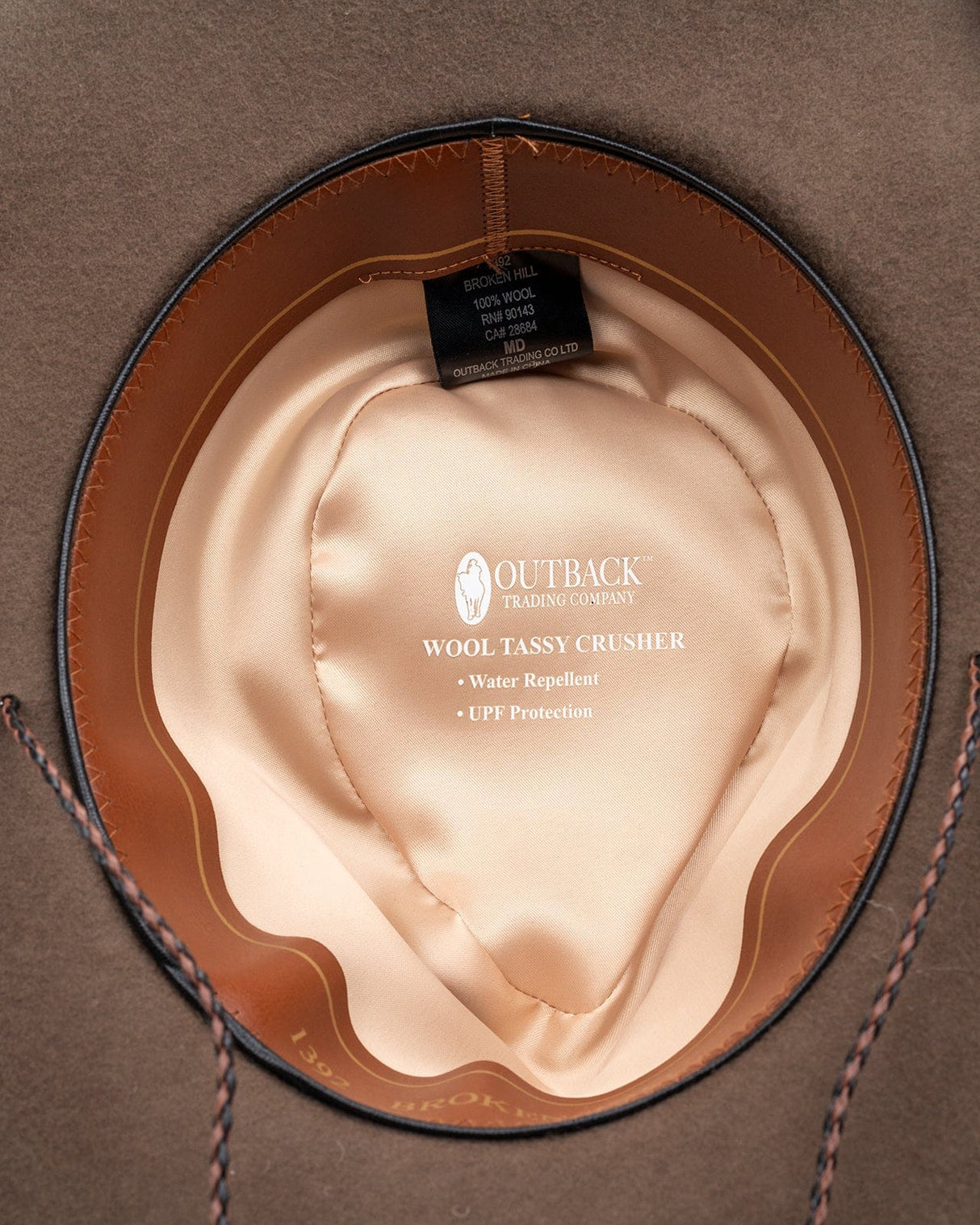 Outback Trading Company Broken Hill Wool Hat Wool Felt Hats