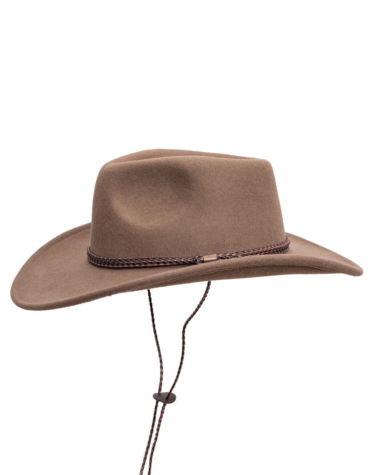Outback Trading Company Broken Hill Wool Hat Brown / SM 1392-BRN-SM 089043134538 Wool Felt Hats