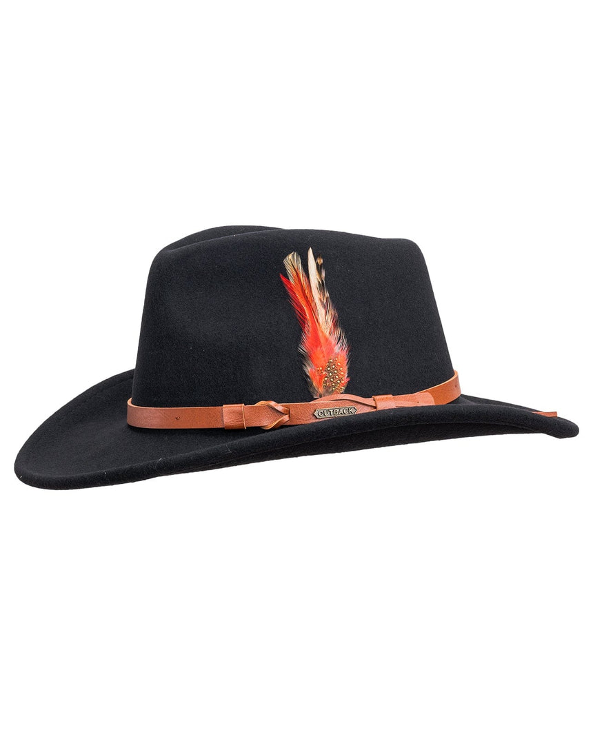 Outback Trading Company Randwick Wool Hat Wool Felt Hats