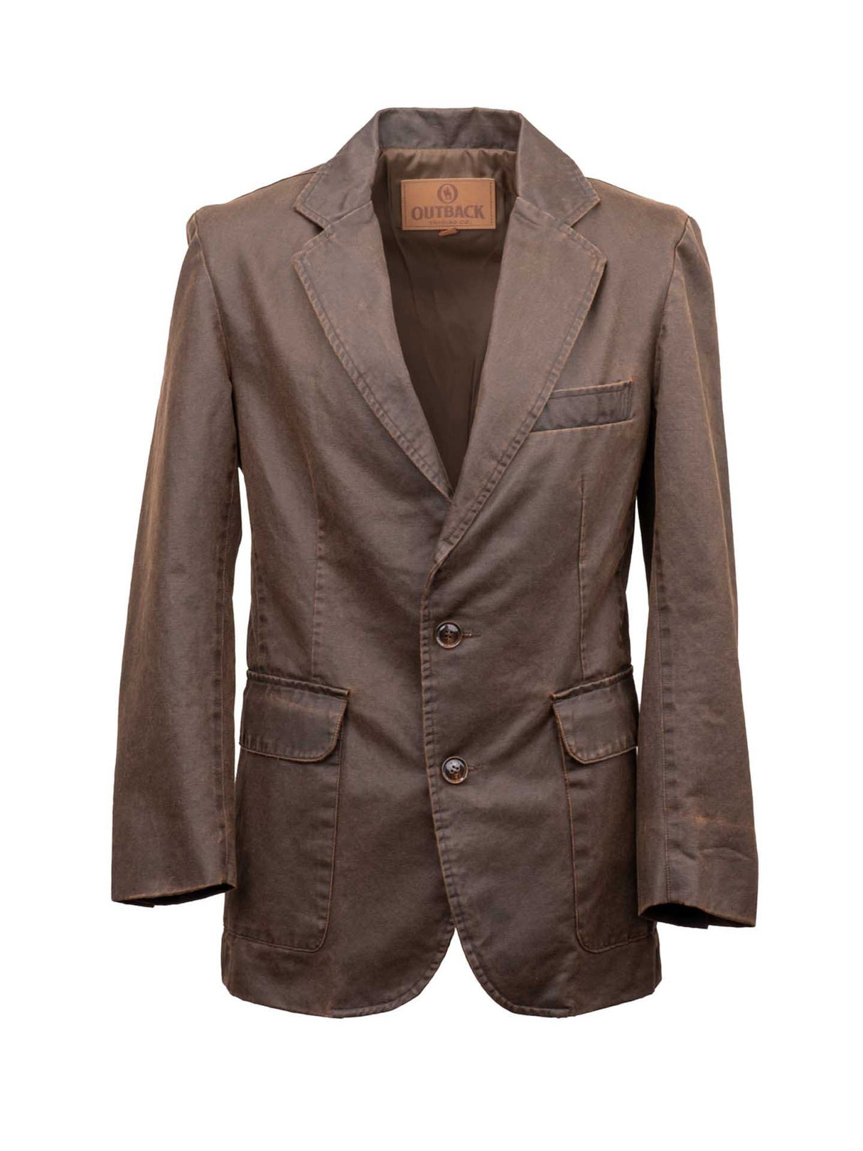 OutbackTrading.com Men's Canyonland Blazer - Brown Brown / 42L 40430T-BRN-42L 789043445695