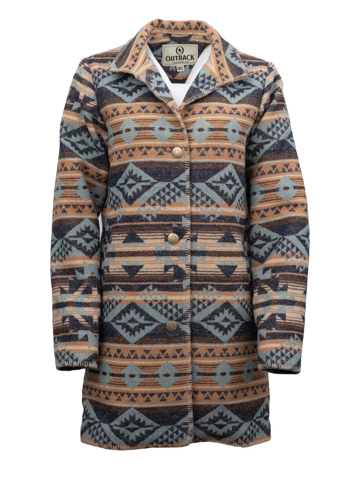 OutbackTrading.com 2026 - Women’s Moree Jacket Light Blue / SM 29663-LBL-SM 789043438277 Coats & Jackets