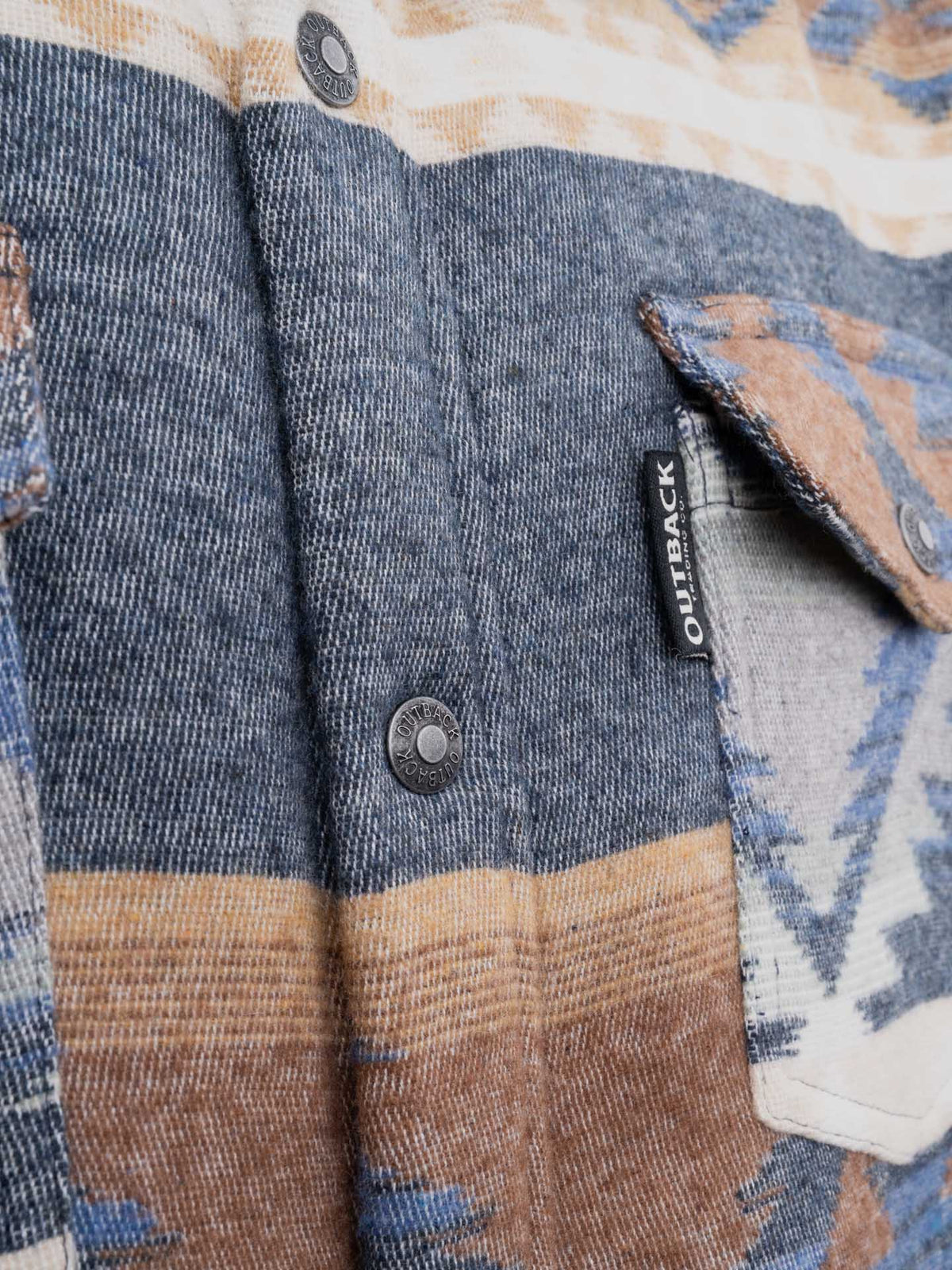 OutbackTrading.com Men's Levon Jacket - Blue Coats & Jackets