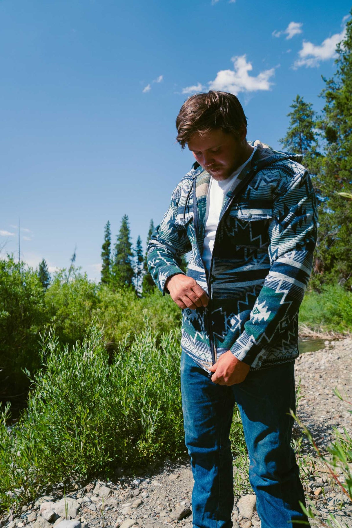 OutbackTrading.com Men's Orion Jacket - Navy Coats & Jackets
