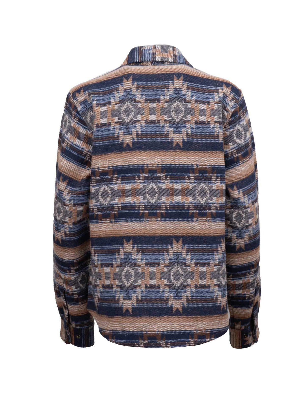 OutbackTrading.com Women's Daphne Shirt Jacket - Blue Shirt Jackets