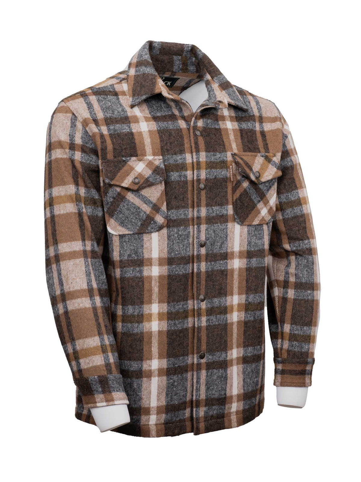 OutbackTrading.com Men's Waylon Shirt - Black/brown Shirts