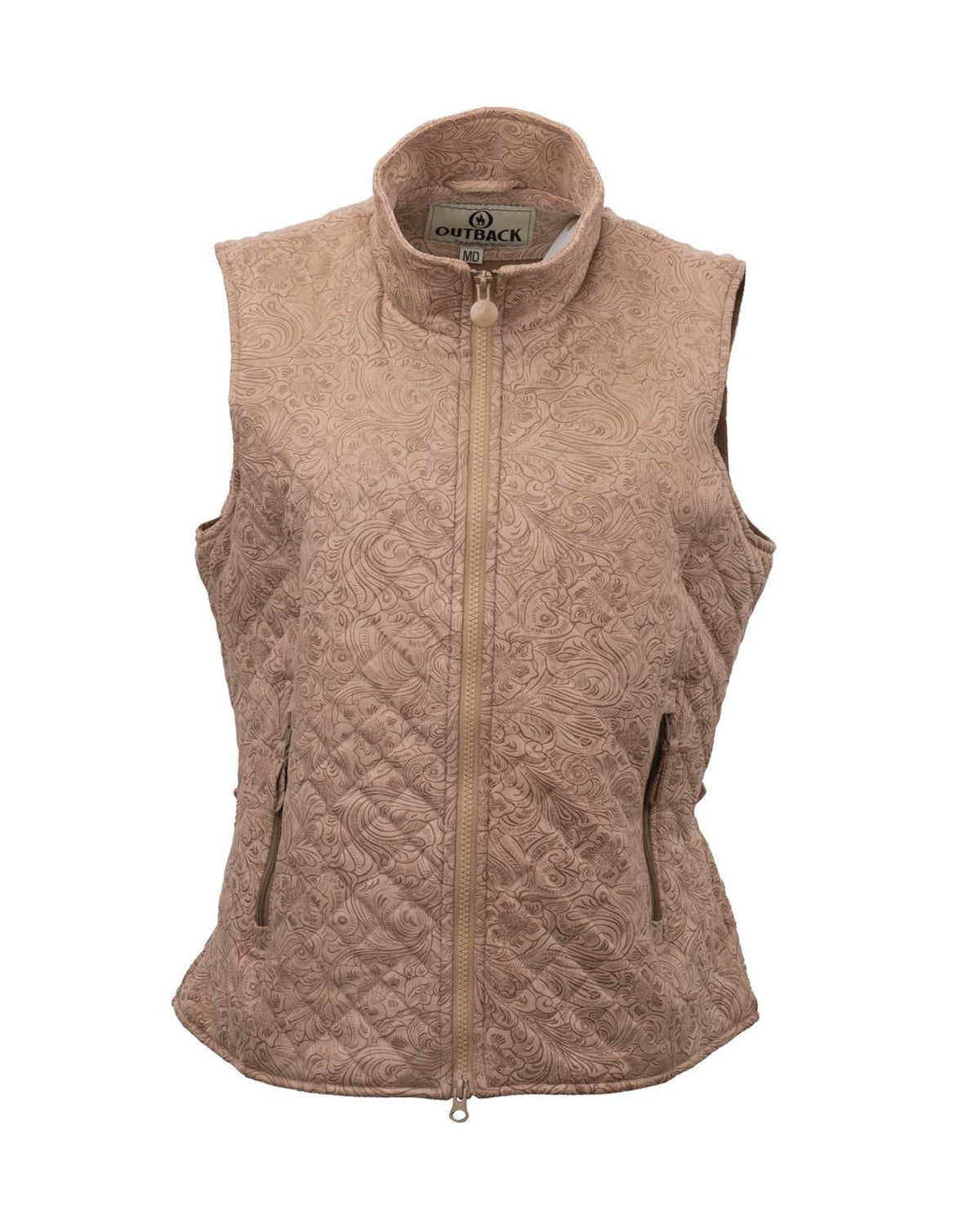 OutbackTrading.com 2026 - Women’s Wilona Vest Tan / SM 29640-TAN-SM 789043437997 Vests