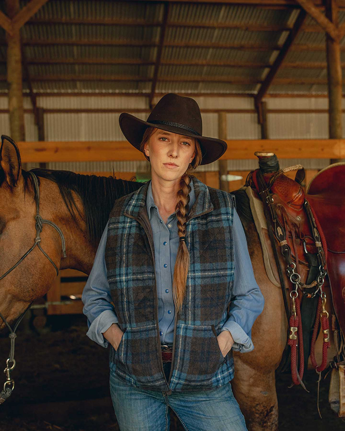 OutbackTrading.com Women's Rosalie Vest - Driftwood